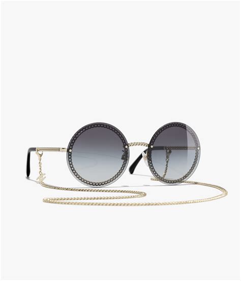 chanel a71292|CHANEL Sunglasses: Round Sunglasses, metal 4245 — Fashion .